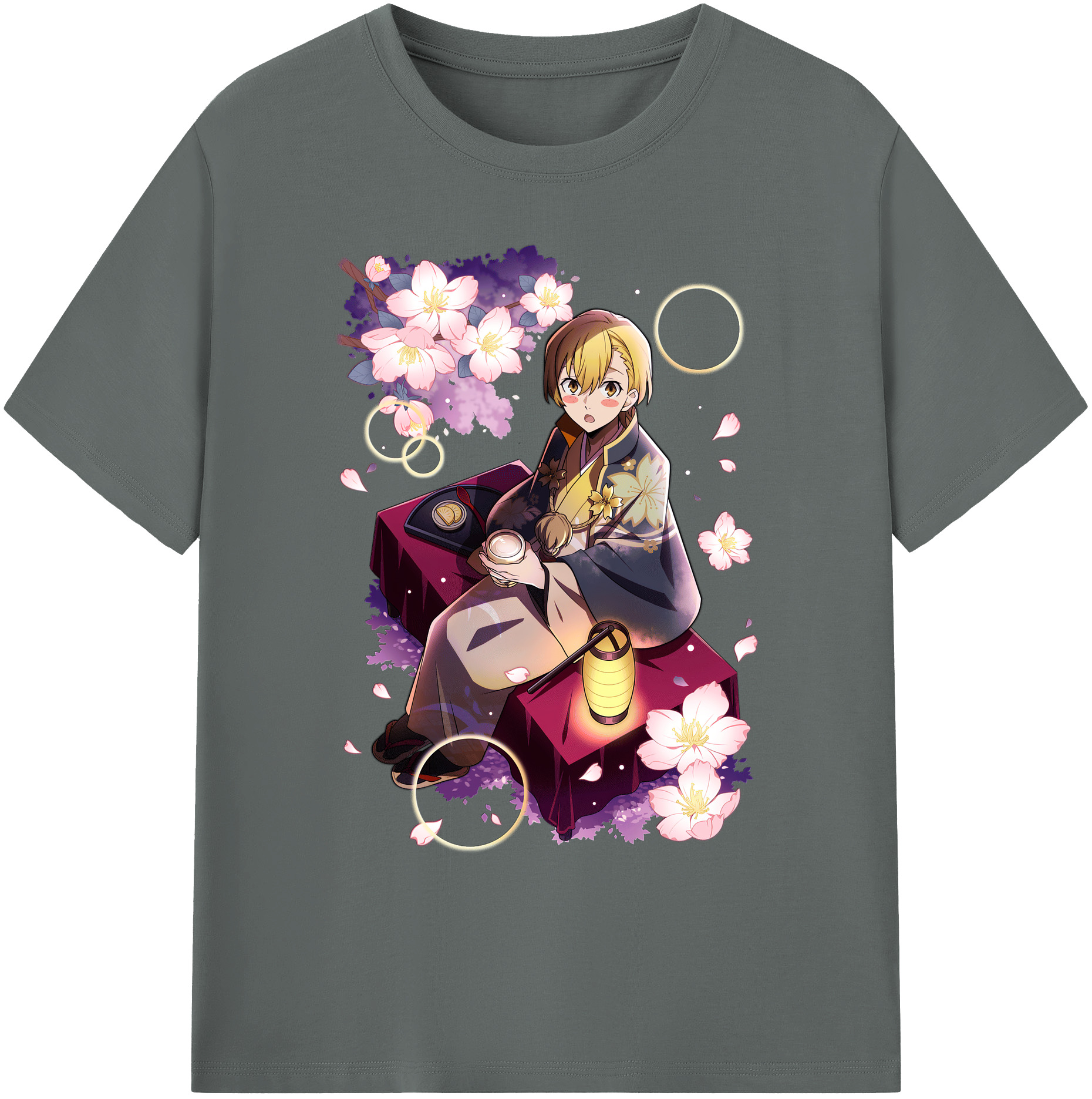 （画像用） 文豪ストレイドッグス Bungo Stray Dogs 綿100％ メンズ半袖Tシャツ｜肌触りやわらか＆通気性